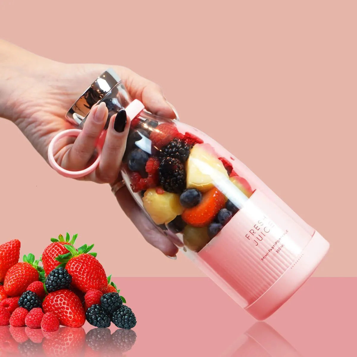 Electric Juicer Blender Mixer (USB Rechargeable
