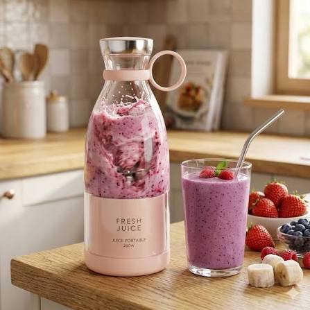 Electric Juicer Blender Mixer (USB Rechargeable